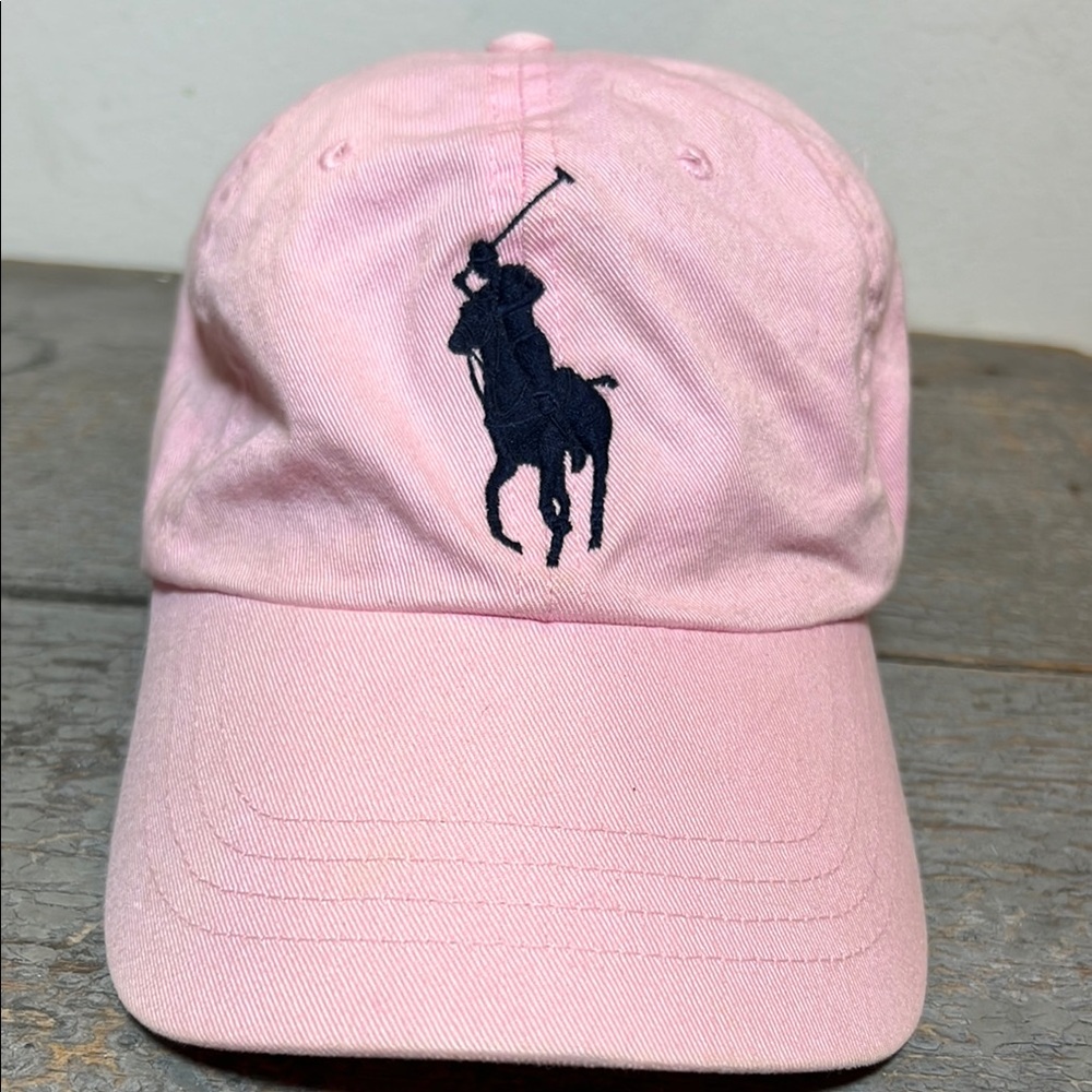 Polo Ralph Lauren 2009 US Open Tennis Official Sponsors Hat Cap Pink Preowned